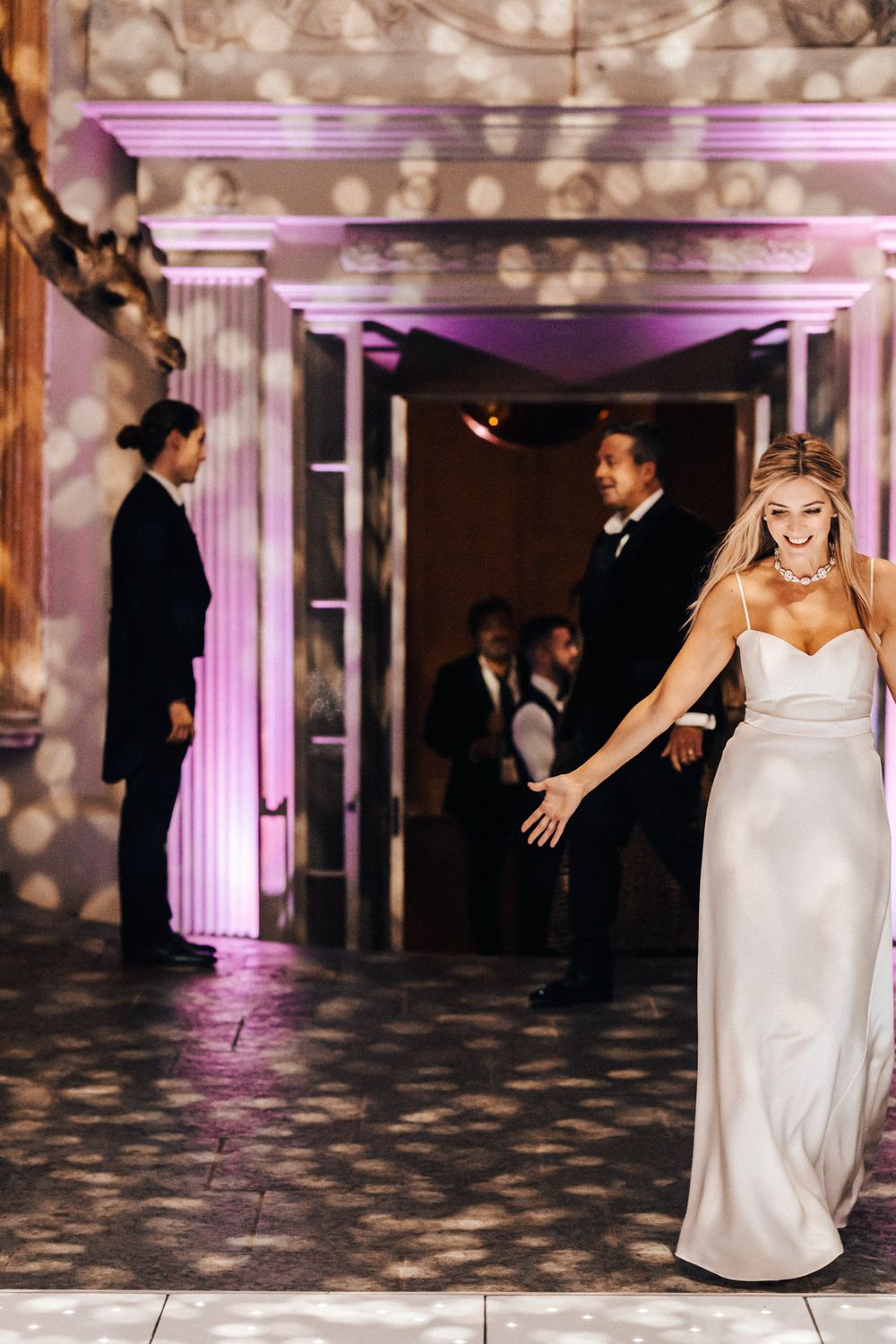 Lisa Faulkner and John Torode's Wedding at Aynhoe Park Lisa  on the dance floor