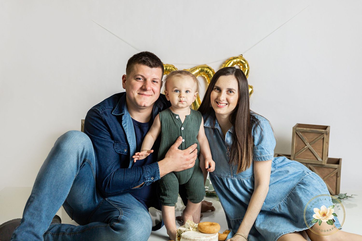 cake smash, magnolia valley photography, bucks county pa, montgomery county pa