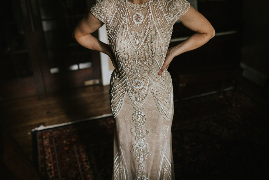 luxury intimate backyard wedding in The Woodlands, Tx