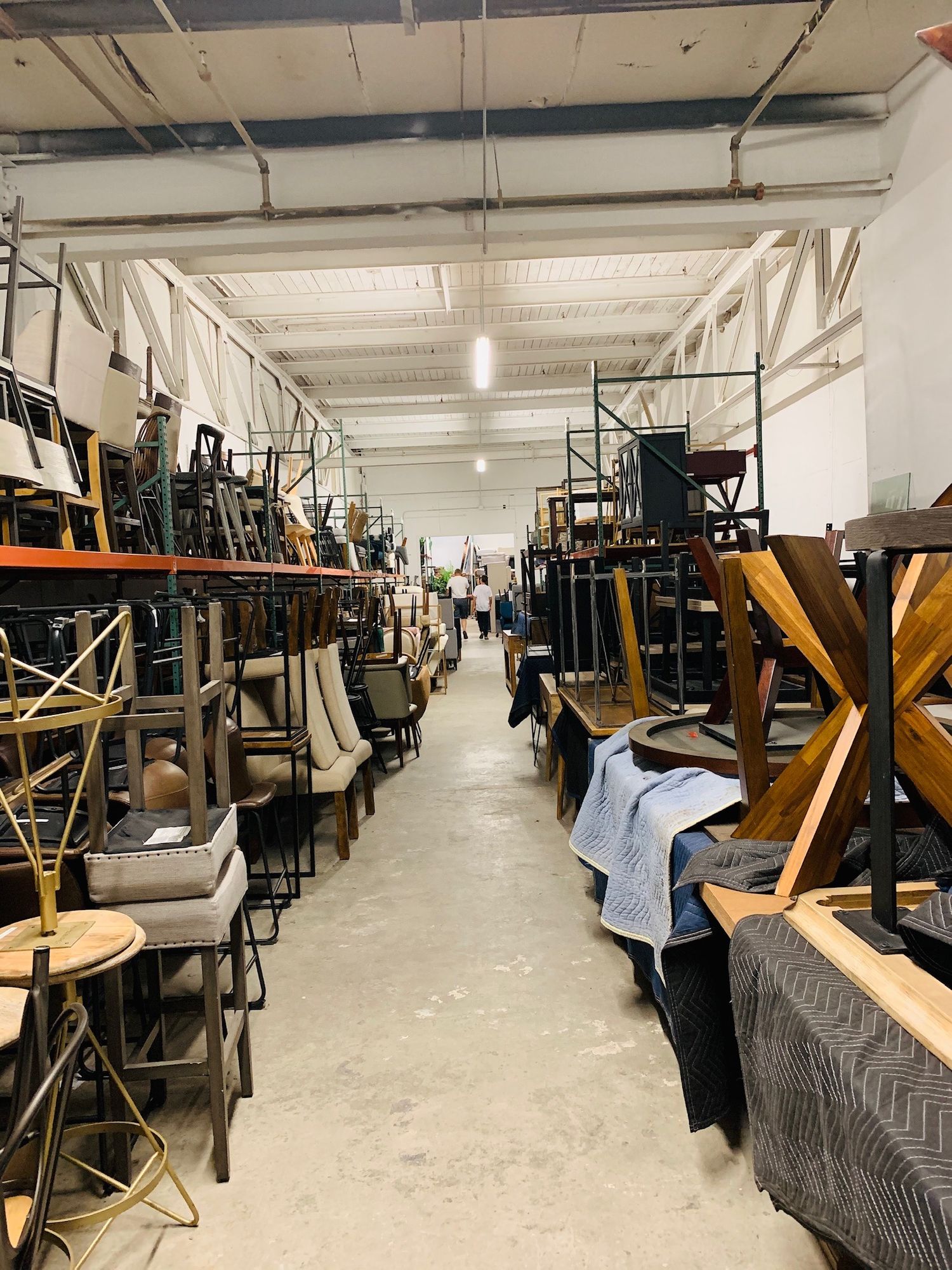 simply staging massive inventory of furniture