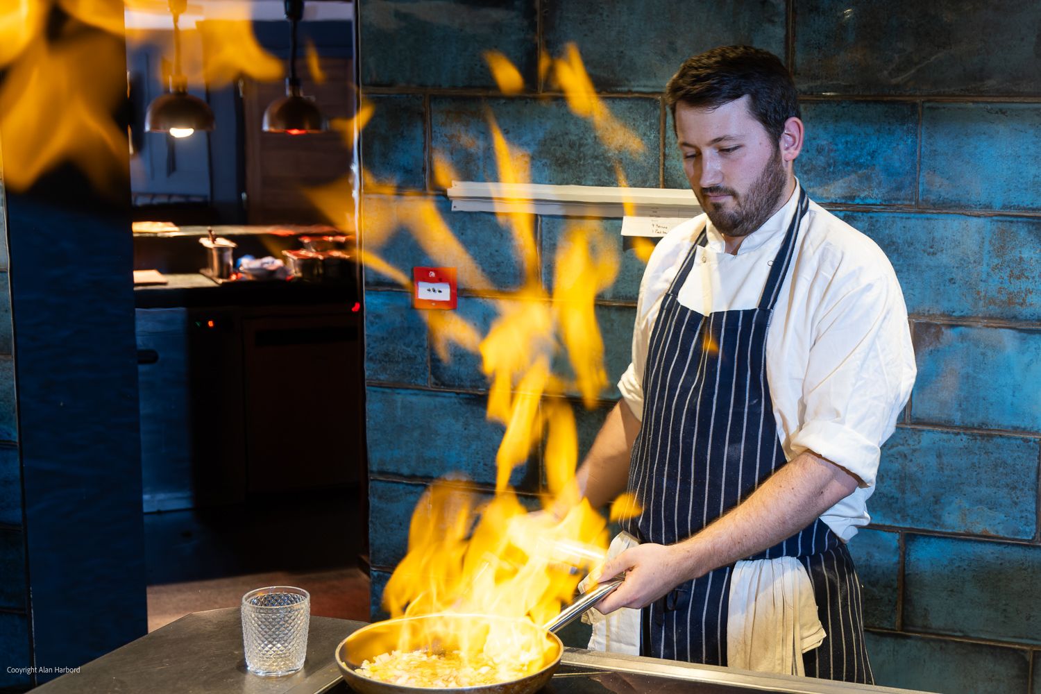 Food photography | Chef in fine restaurant