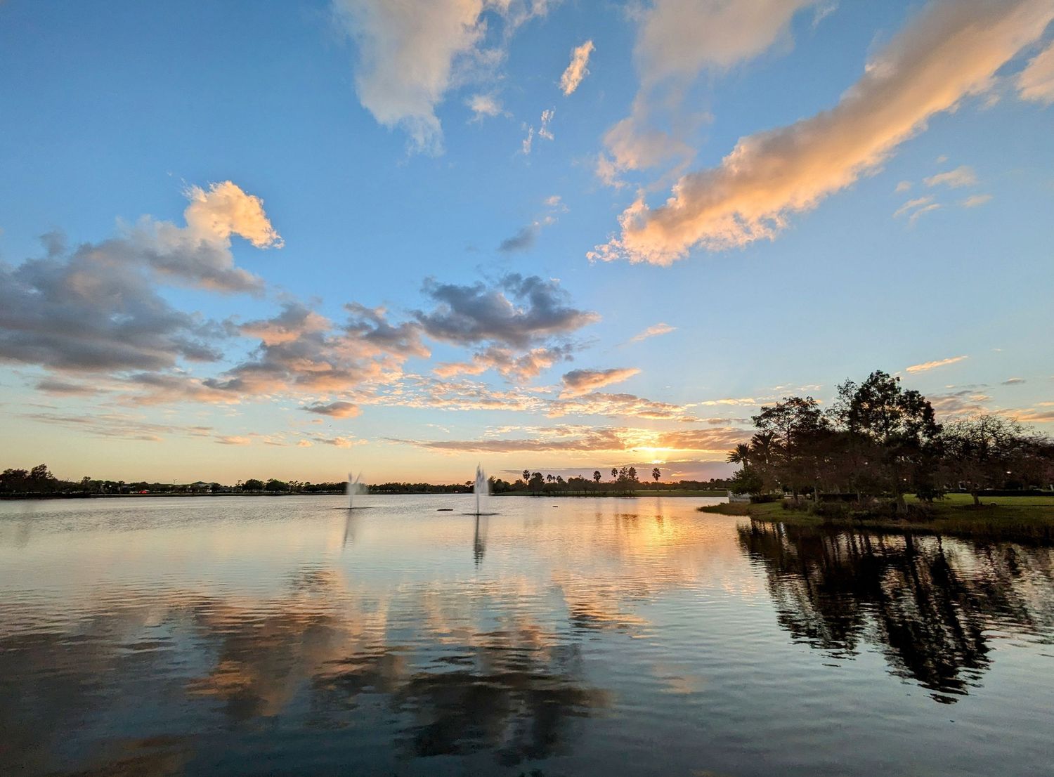 Late OctoberSunset at Tradition, Port St Lucie FL