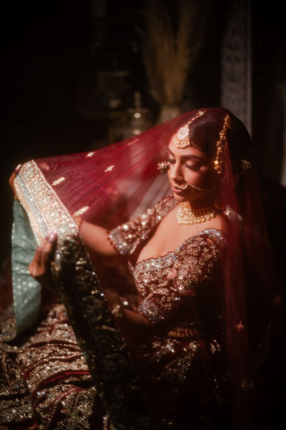 Vintage Indian Bride Photographed by Shumesa Mohsin
