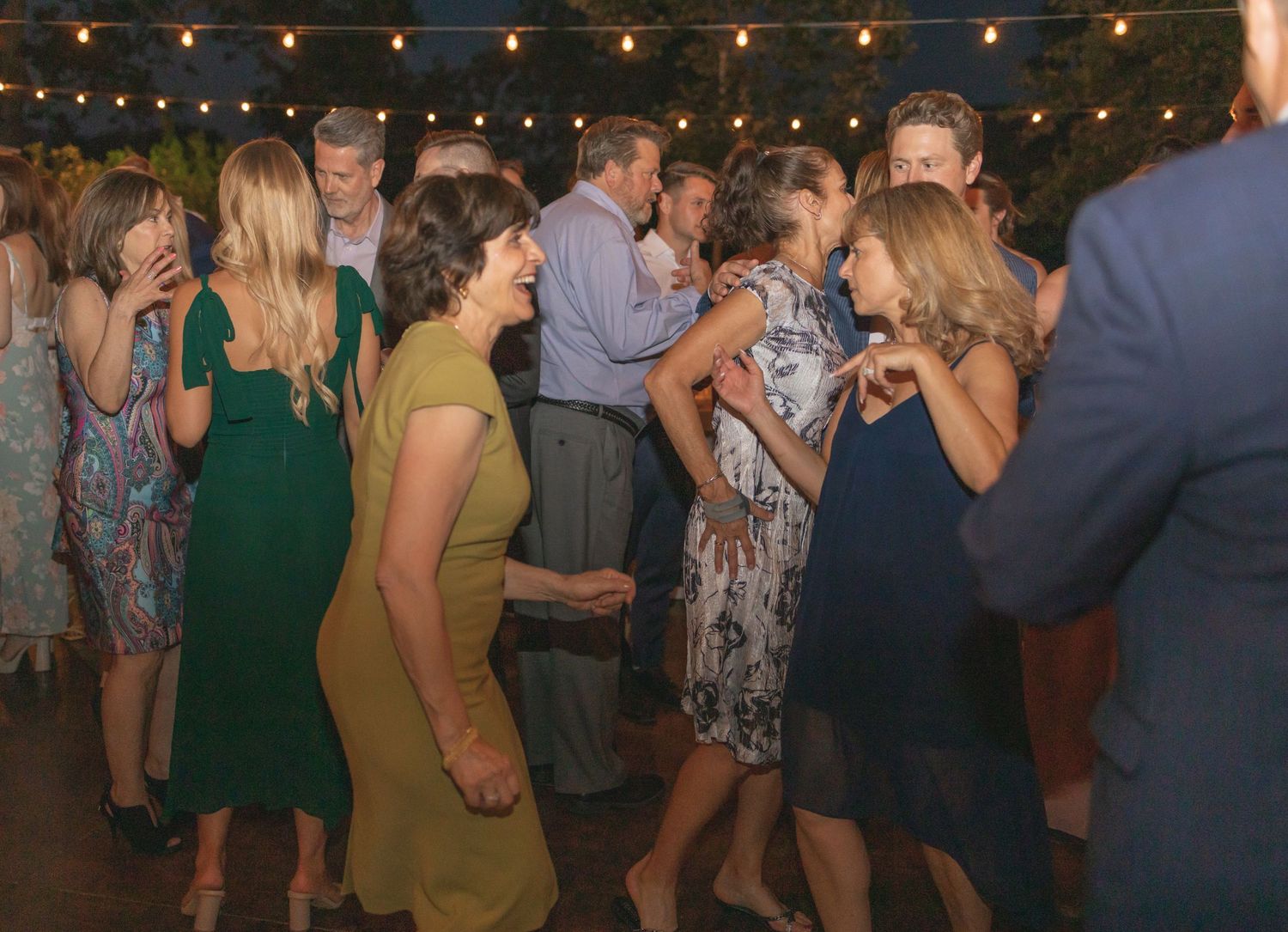Dancing the night away at Mission Viejo California Wedding