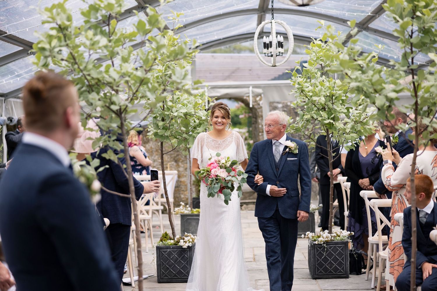 Secret Garden at Gileston Manor perfect for Wedding Ceremony