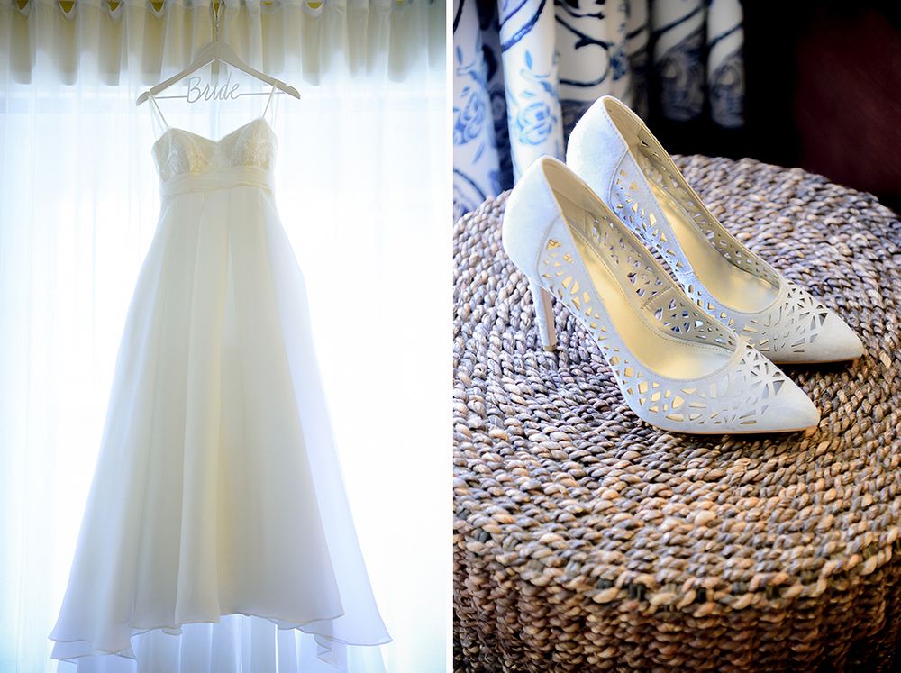 kauai hawaii beach house destination adventure wedding dress shoes