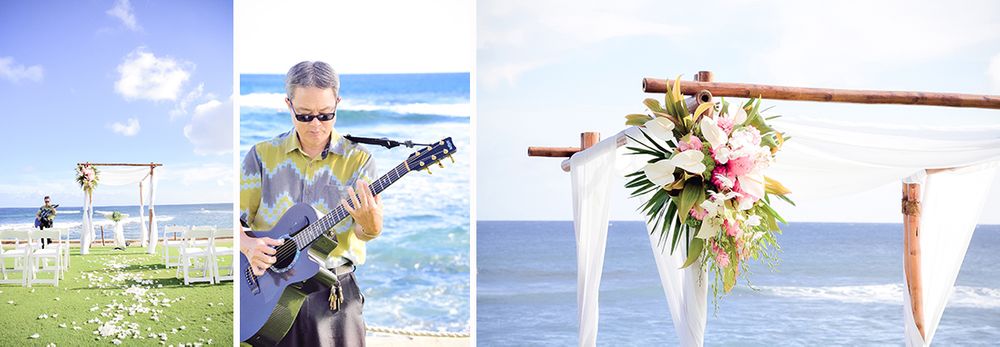 kauai hawaii beach house destination adventure wedding ceremony