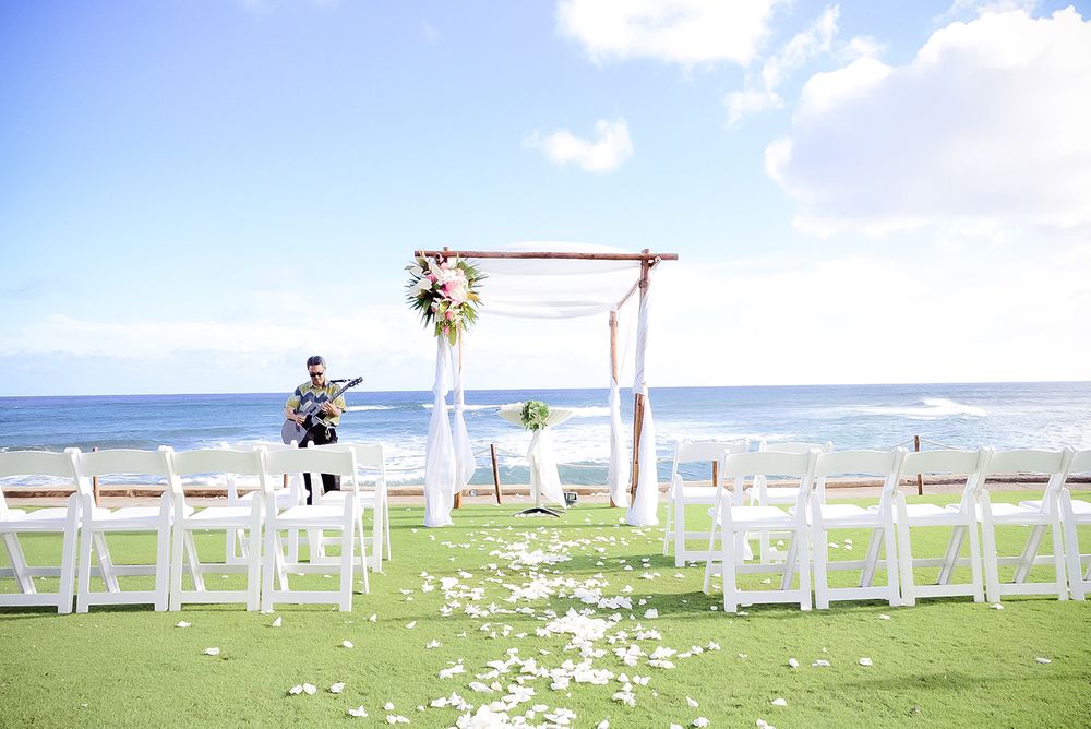 kauai hawaii beach house destination adventure wedding ceremony