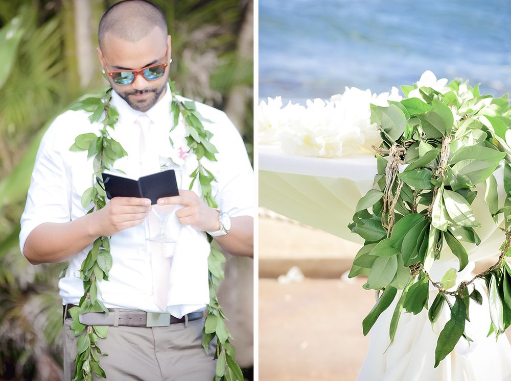 kauai hawaii beach house destination adventure wedding ceremony