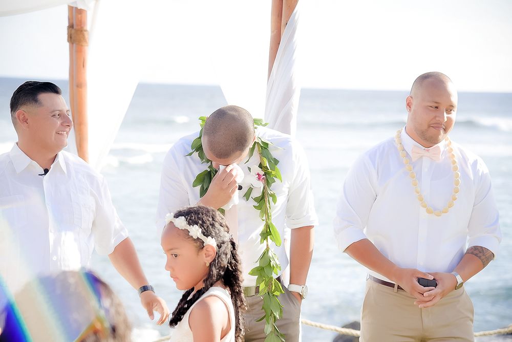 kauai hawaii beach house destination adventure wedding ceremony