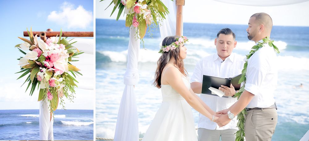 kauai hawaii beach house destination adventure wedding ceremony