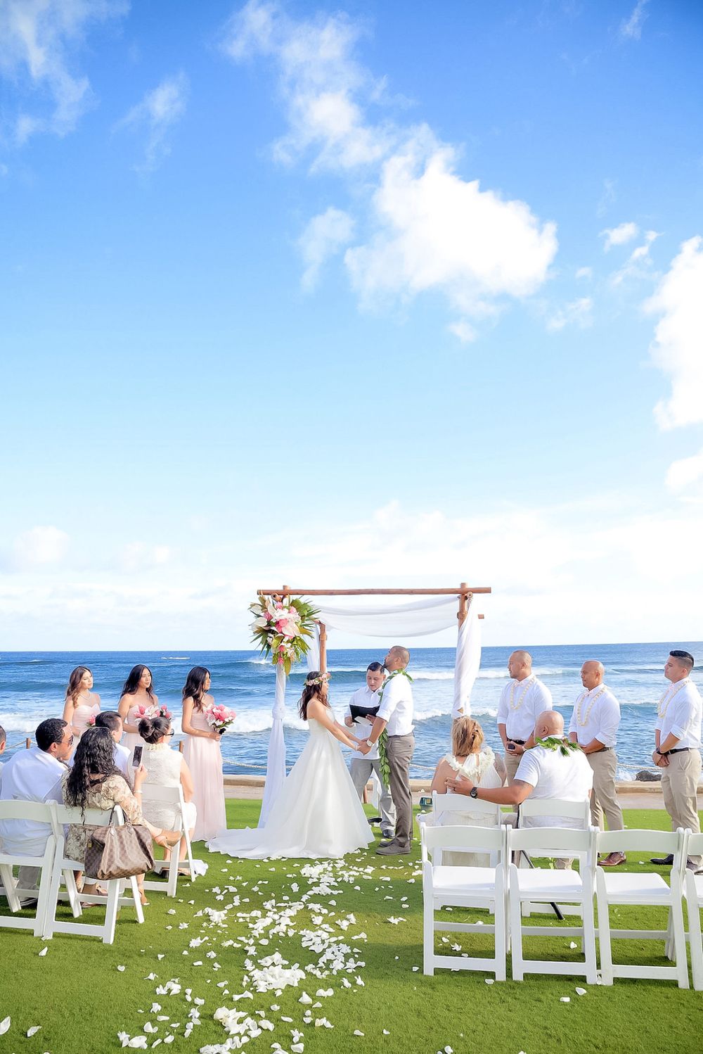 kauai hawaii beach house destination adventure wedding ceremony