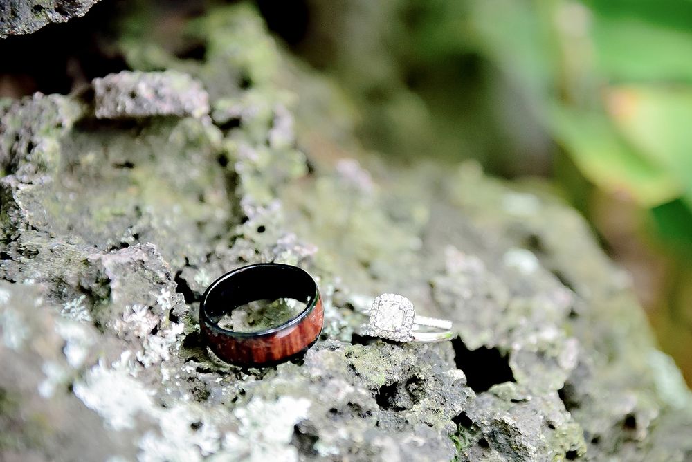 kauai hawaii beach house destination adventure wedding rings