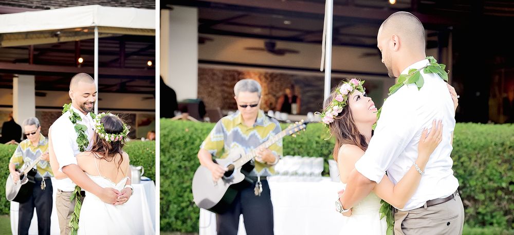 kauai hawaii beach house destination adventure wedding reception