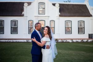 weltevreden stellenbosch wedding couple