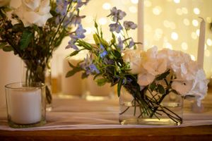 blue and white wedding flowers stellenbosch
