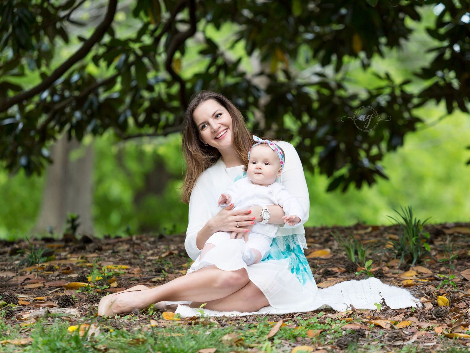 family portrait taken in a professional Bradenton-Sarasota photography studio — fine art family photo by local portrait photographer