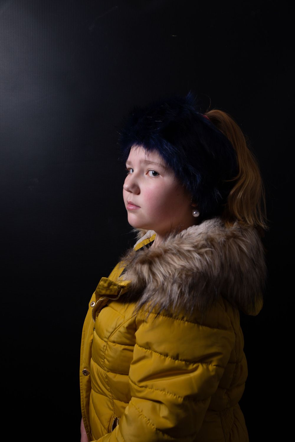 Girl with peril earring (modern take) I did got a Photography Project at Staffs University whilst studying.