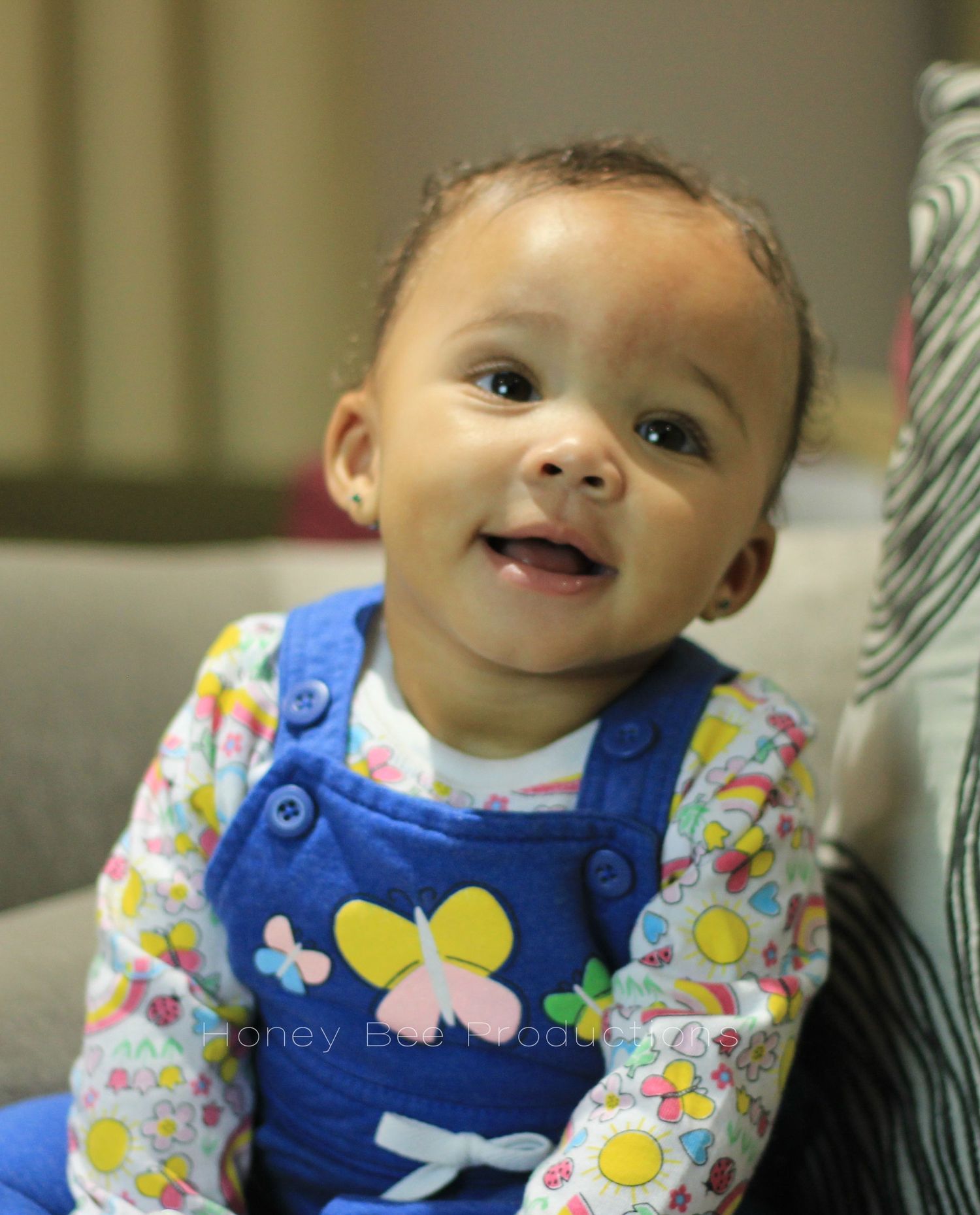 Picture of a baby smiling