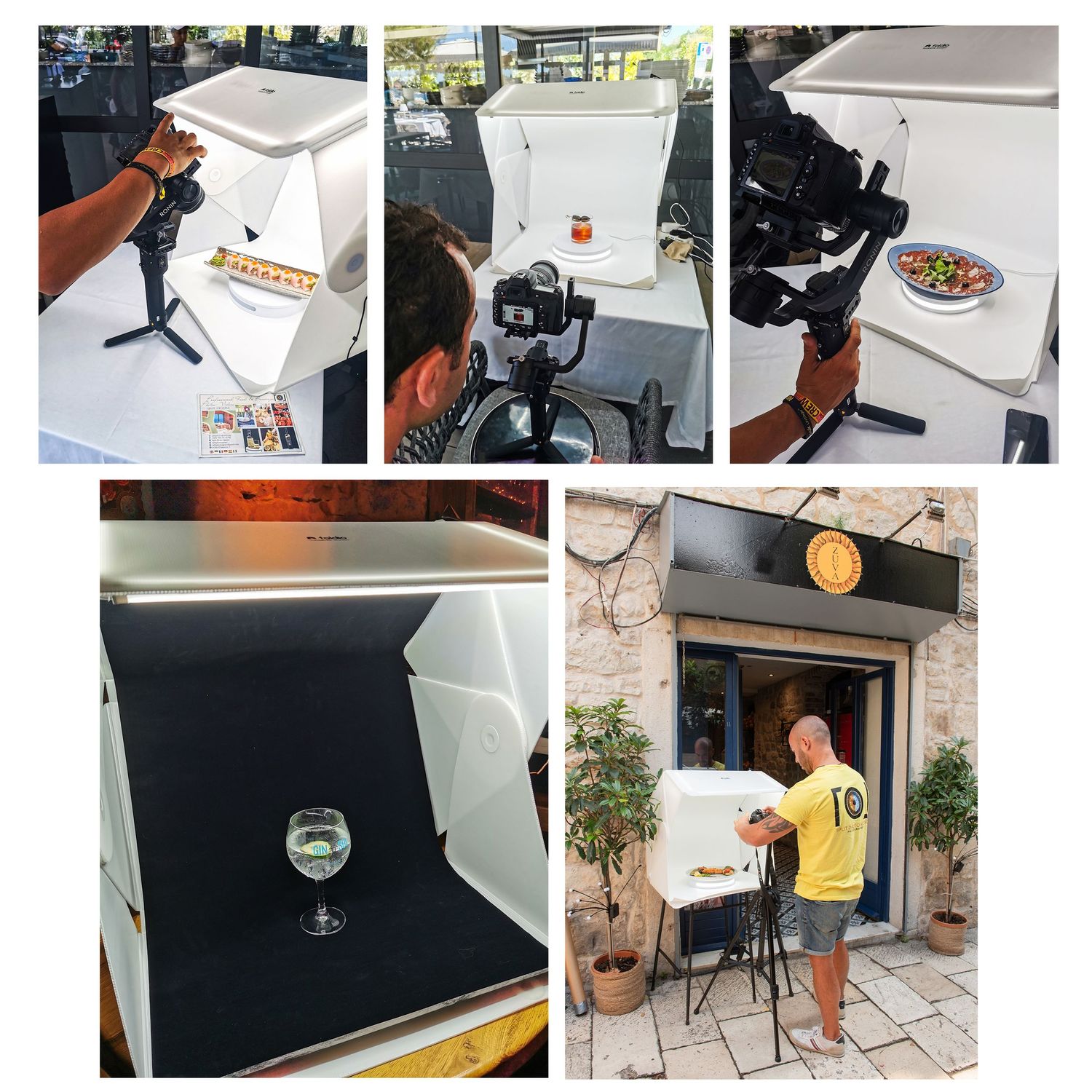 Food and Beverage Light Box Photography Split Croatia
