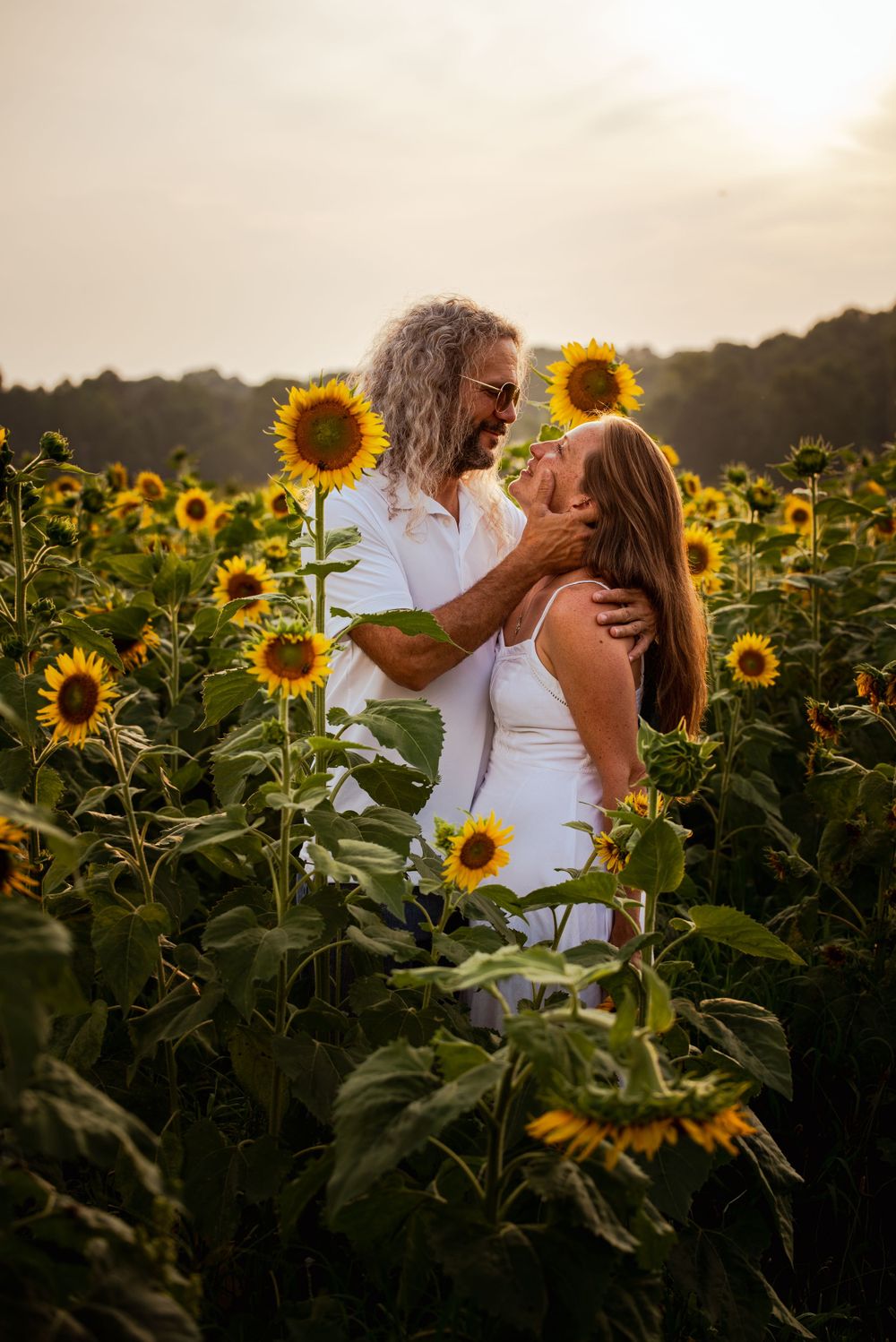 Engagement portrait session