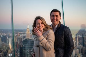 Proposal at the Empire State, New York City