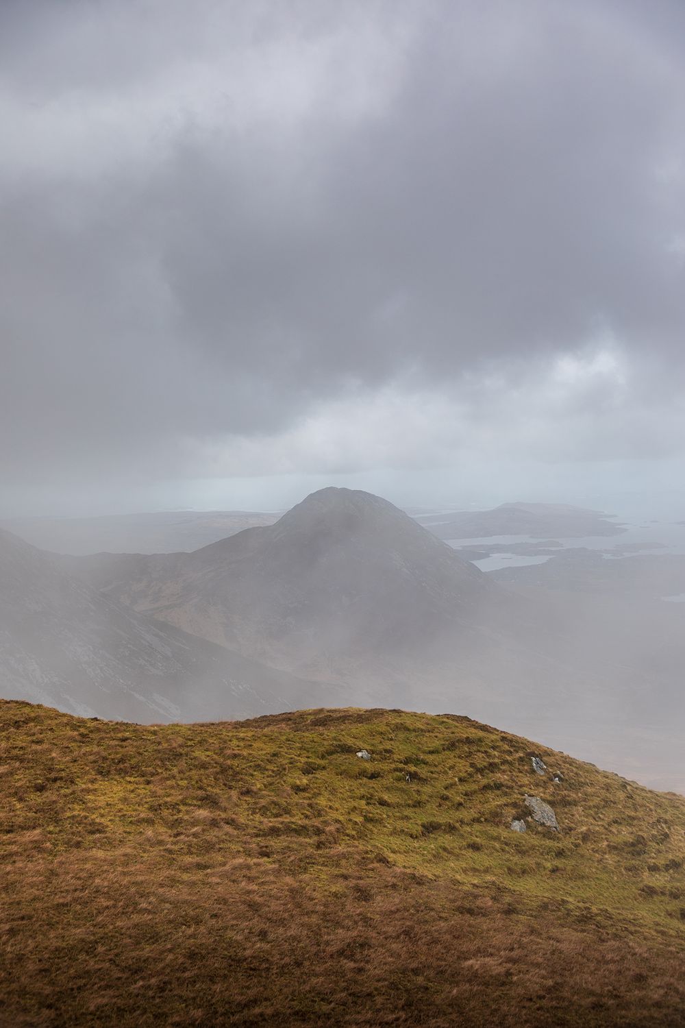 Connemara national park mountains