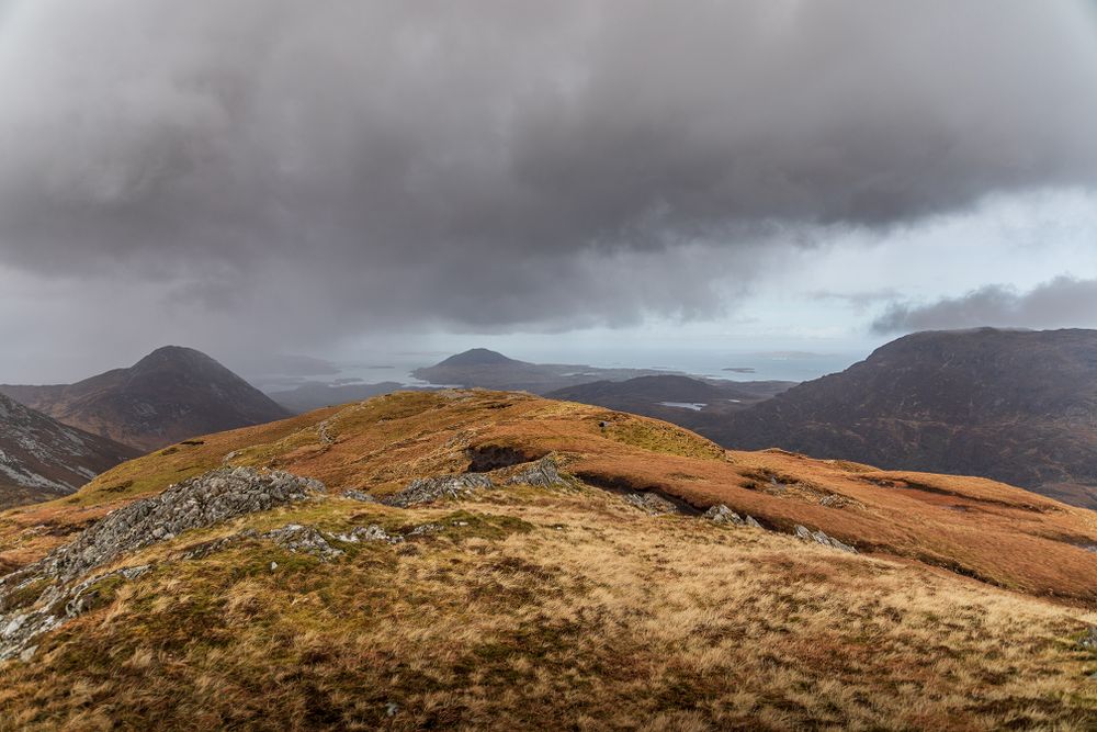 Connemara national park mountains