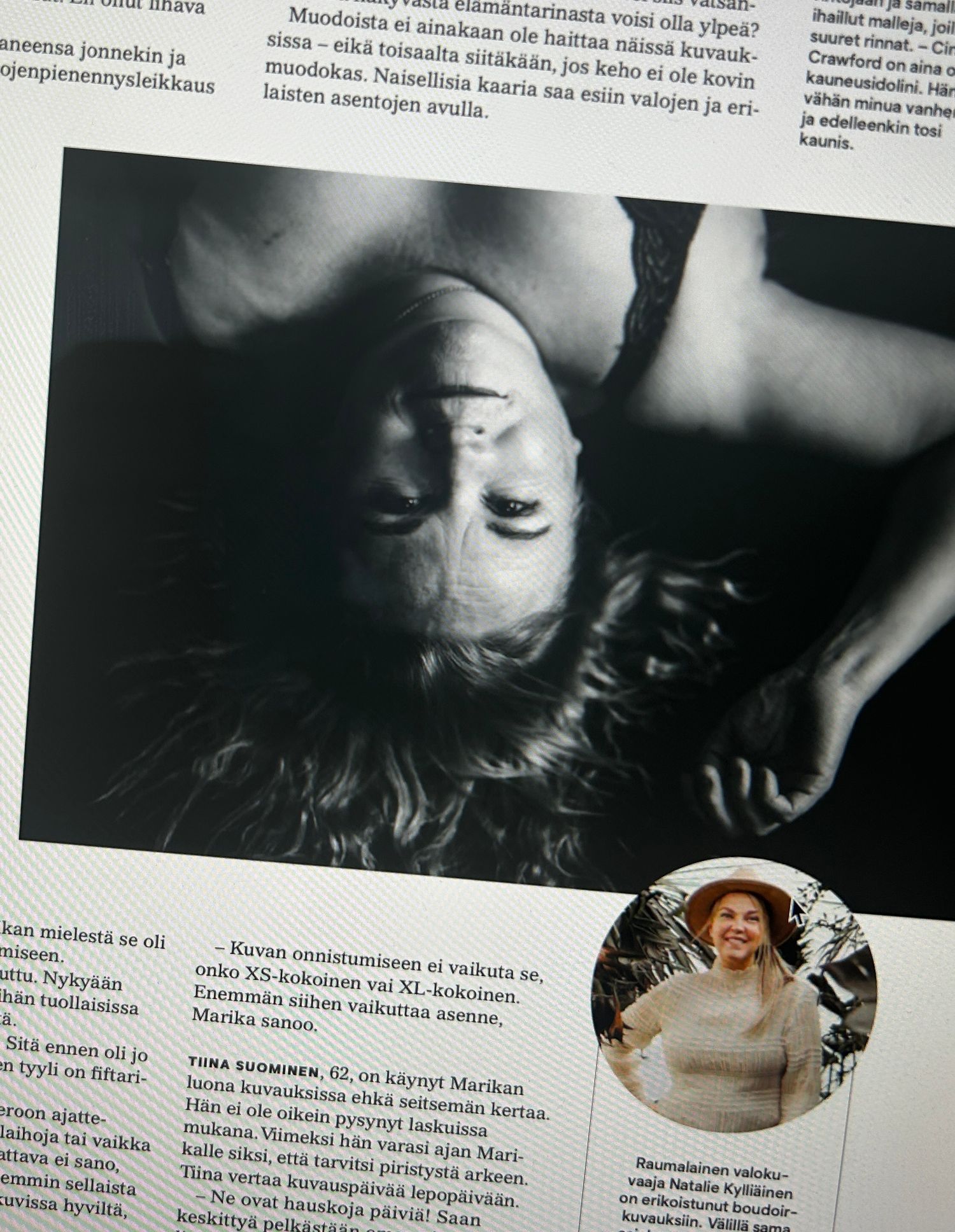 Valokuvaaja boudoirkuvaaja
