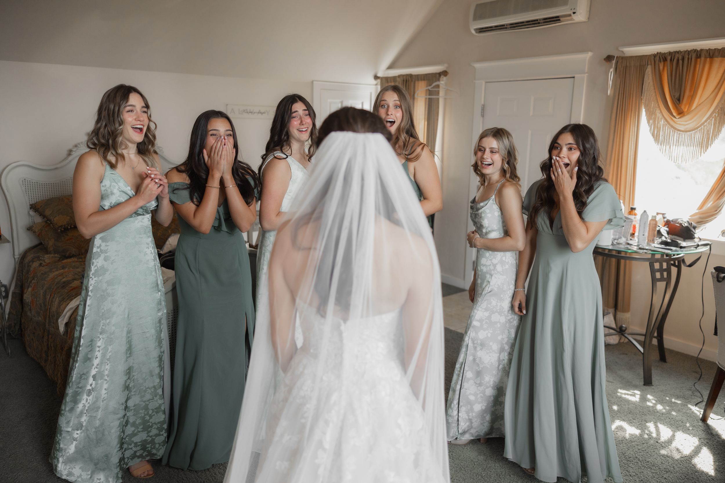 Cute wedding photo