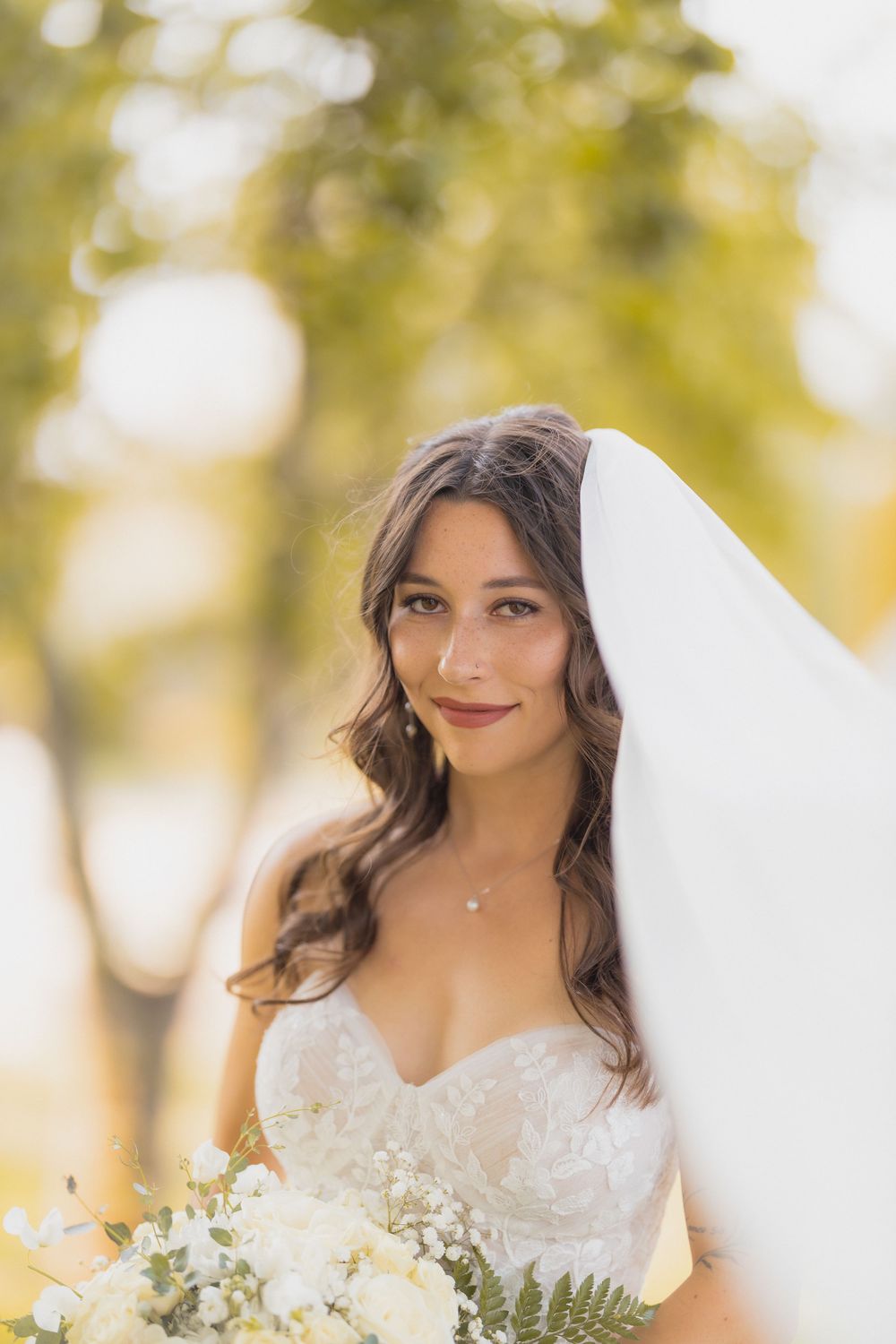 Cute wedding photo