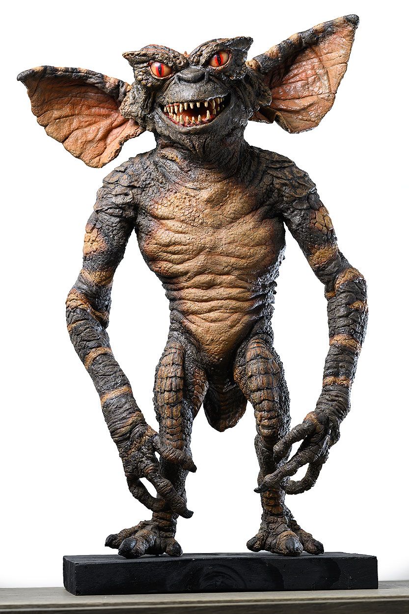 Fully restored Gremlin puppet movie prop