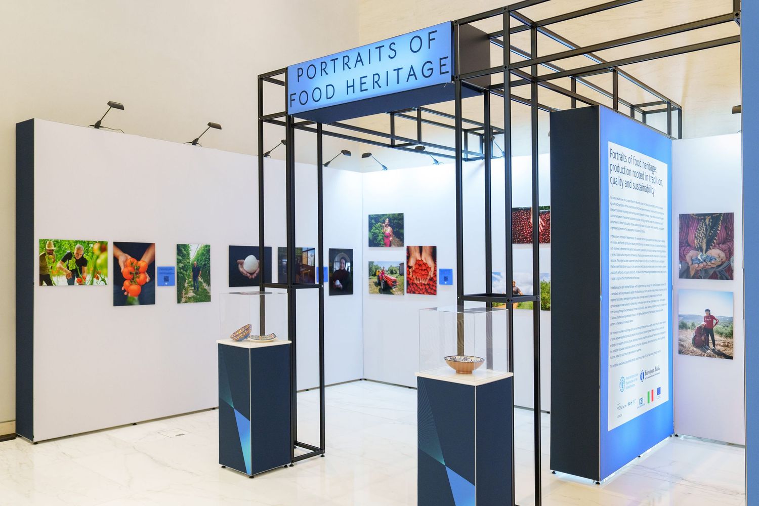 Photography exhibition space
