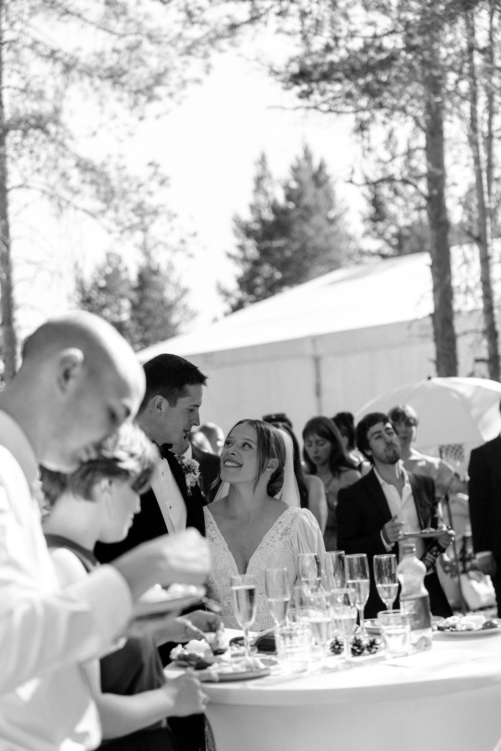 Documentary wedding photographer.