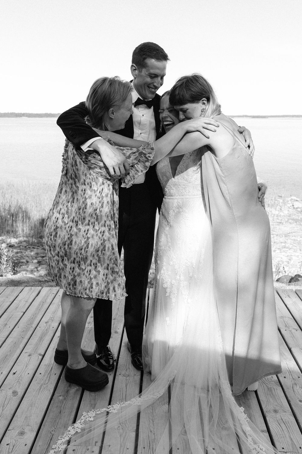 Documentary wedding photographer.