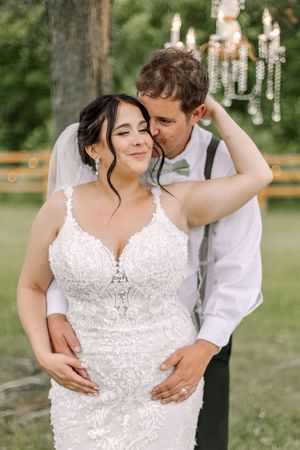 Bride and groom portraits at Whispering Willow in Scoudouc New Brunswick photographer bright colourful timeless wedding photography Moncton