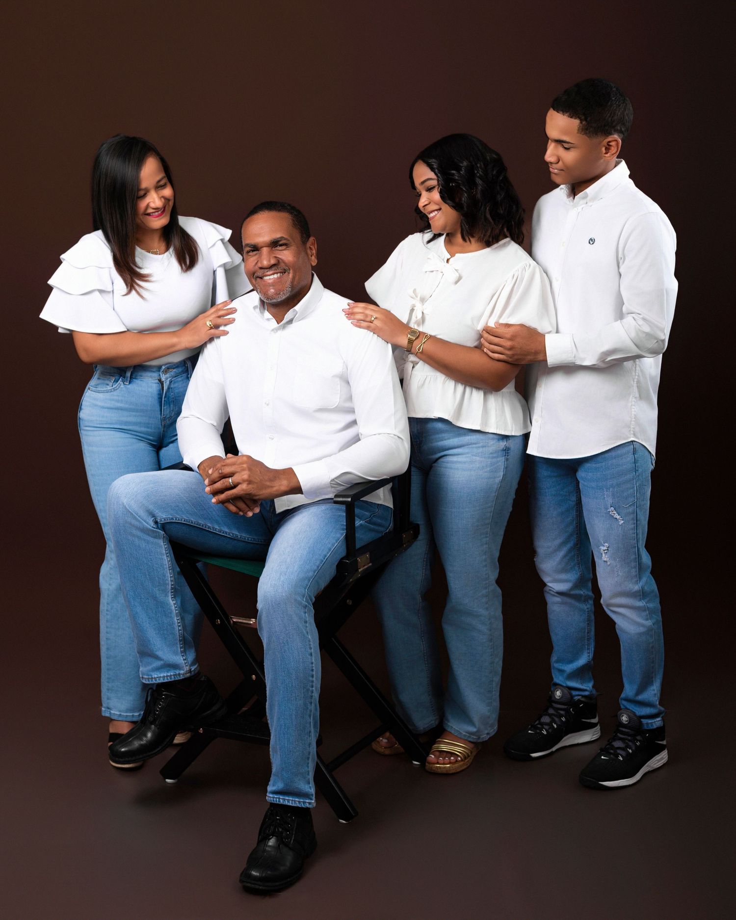 Sesion de fotos dia del padre en estudio de fotografia en republica dominicana en santo domingo