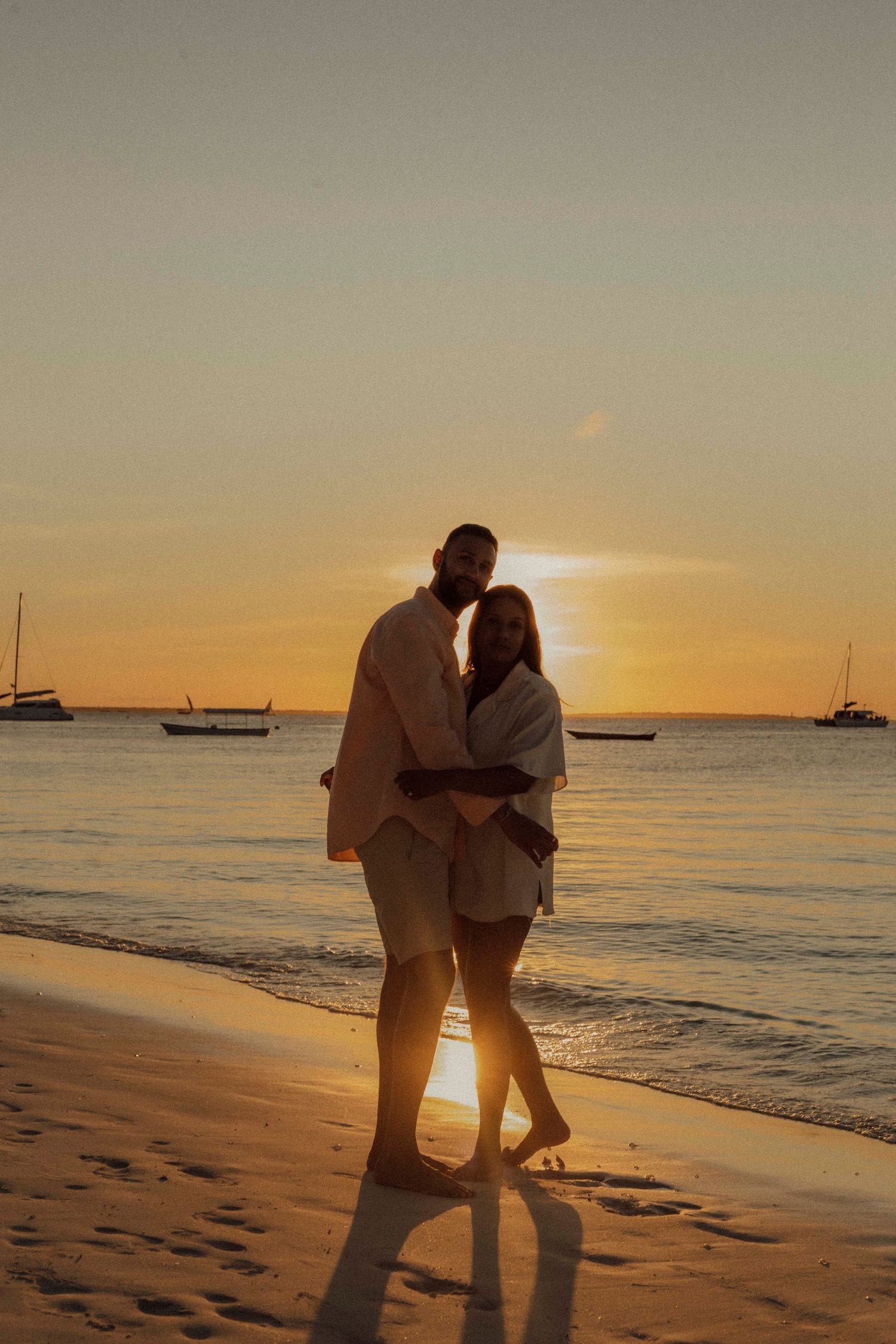 Romantic destination photography Zanzibar