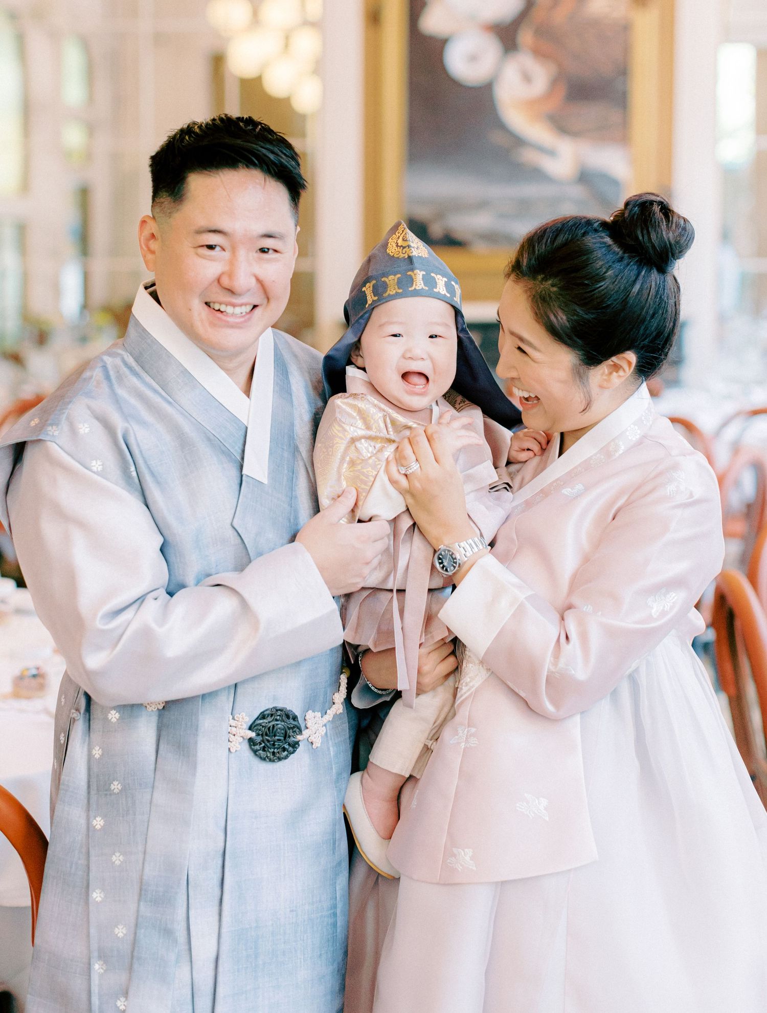 Jeanie Jang Photo New York Family Photographer Quality Bistro Korean Dohl 1st Birthday