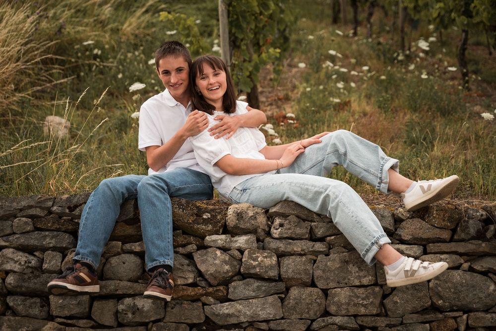 Fratrie réunie pour une séance photo famille en Alsace