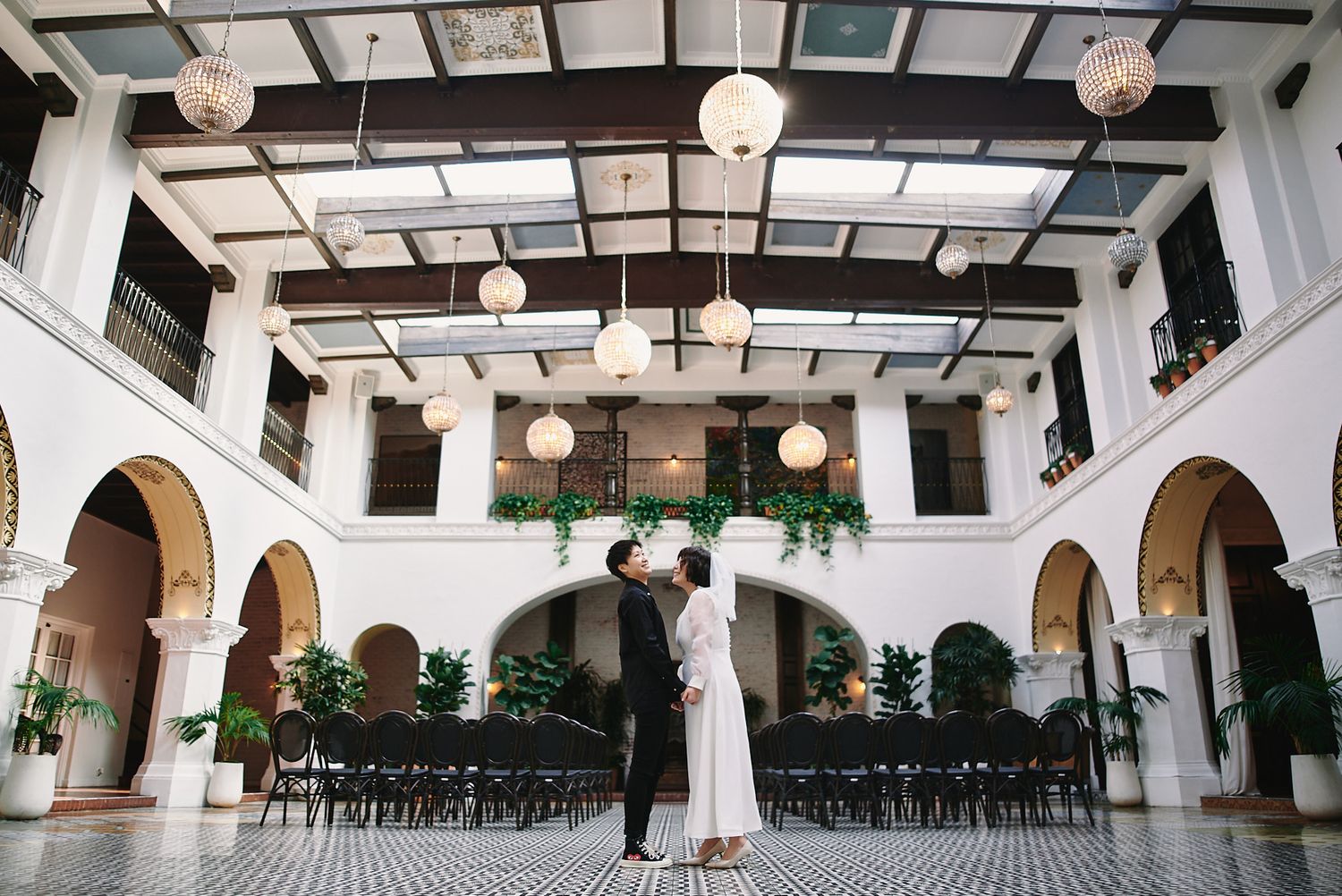 Ebell Long Beach same sex wedding photo