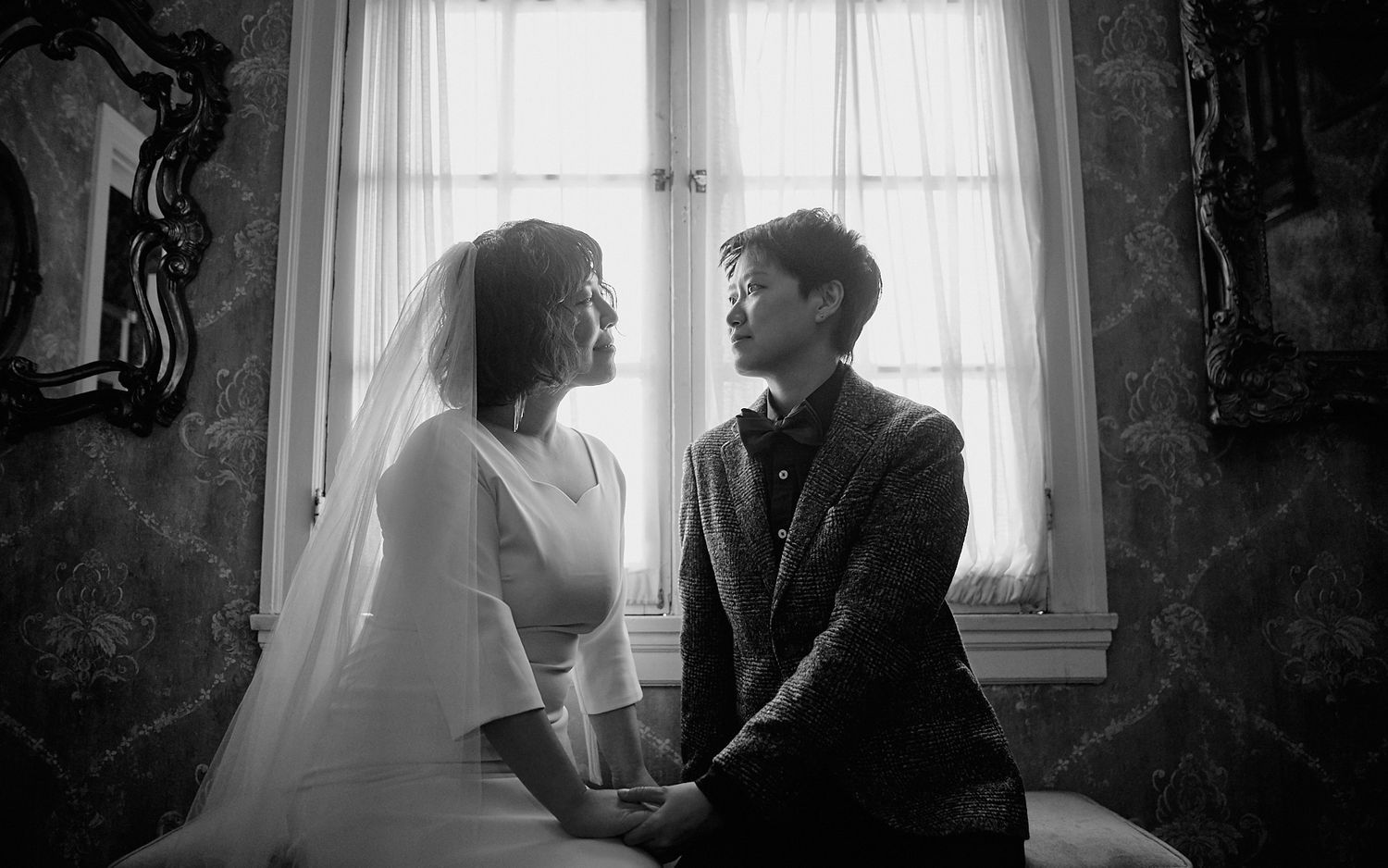 Ebell Long Beach same sex wedding photo