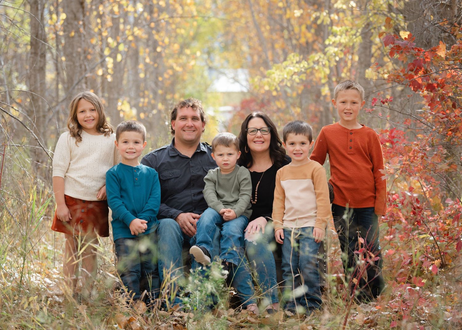 Hager family portrait photography by GMB Photo and Design in North Dakota