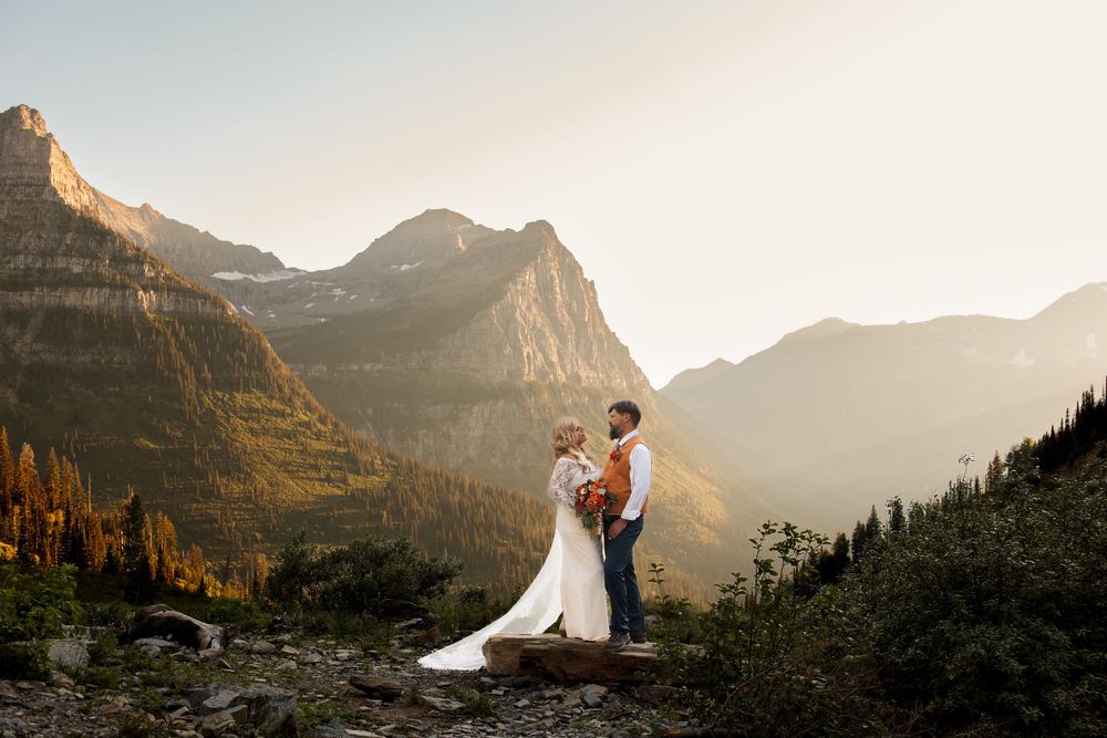 Glacier Park, Montana, elopement, Montana