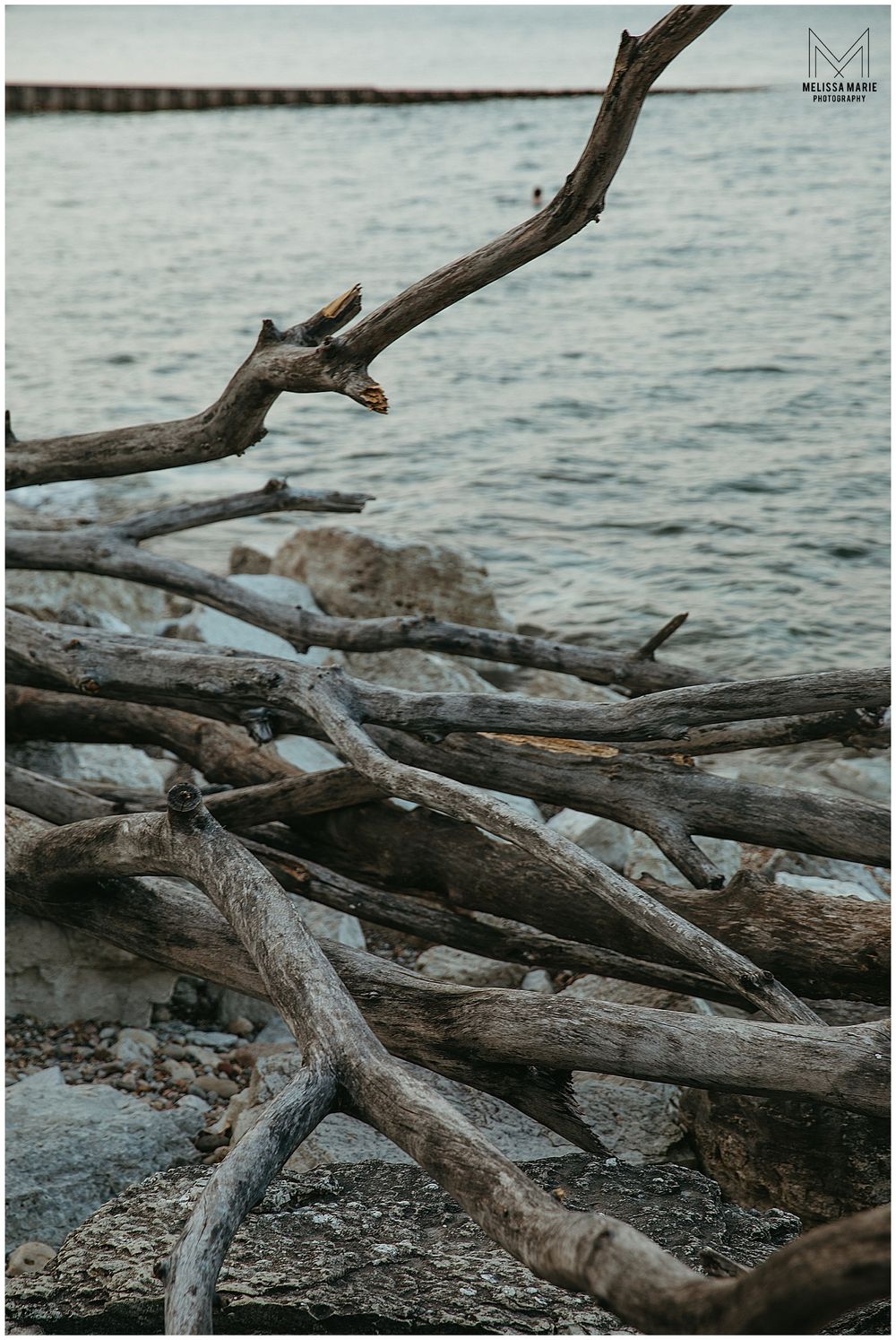 Lake Michigan Engagement Photos Chicago Wedding Photographer Melissa Marie Photography