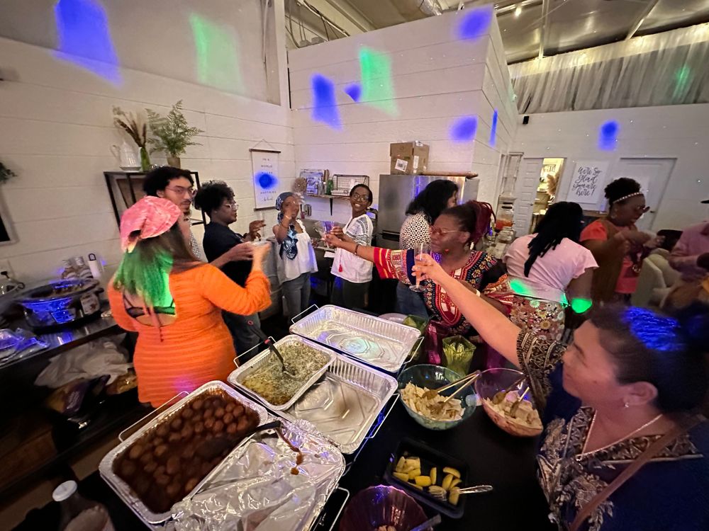 party in progress