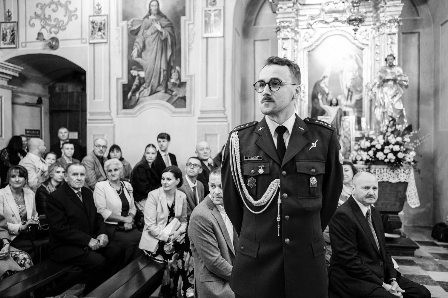 Ślub w Kościele Wniebowzięcia NMP w Brodach