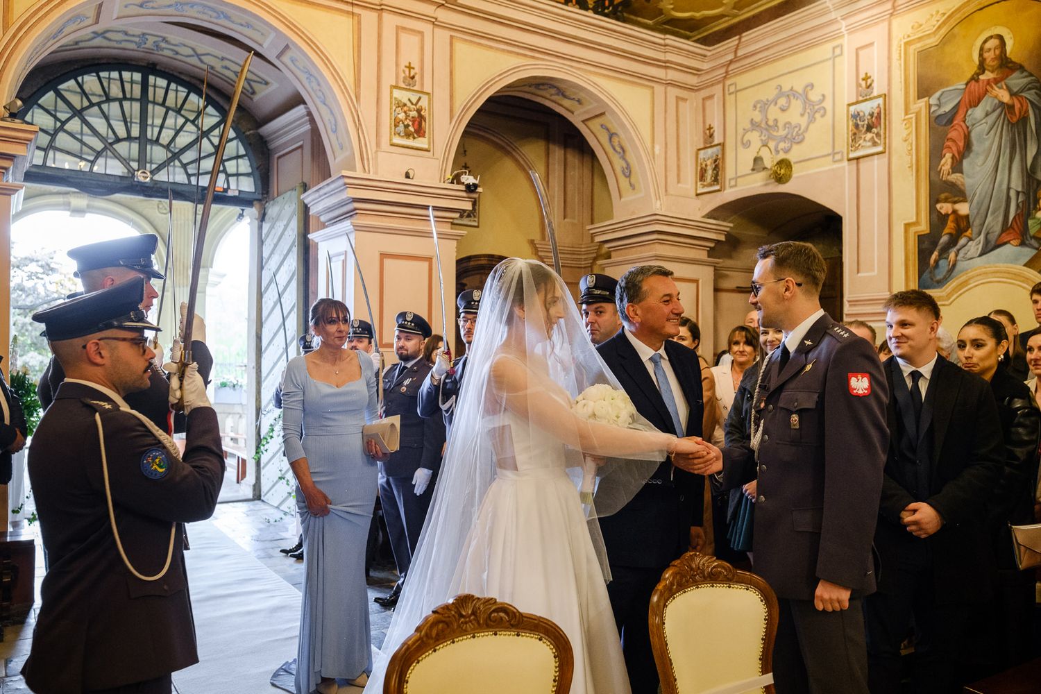 Ślub w Kościele Wniebowzięcia NMP w Brodach
