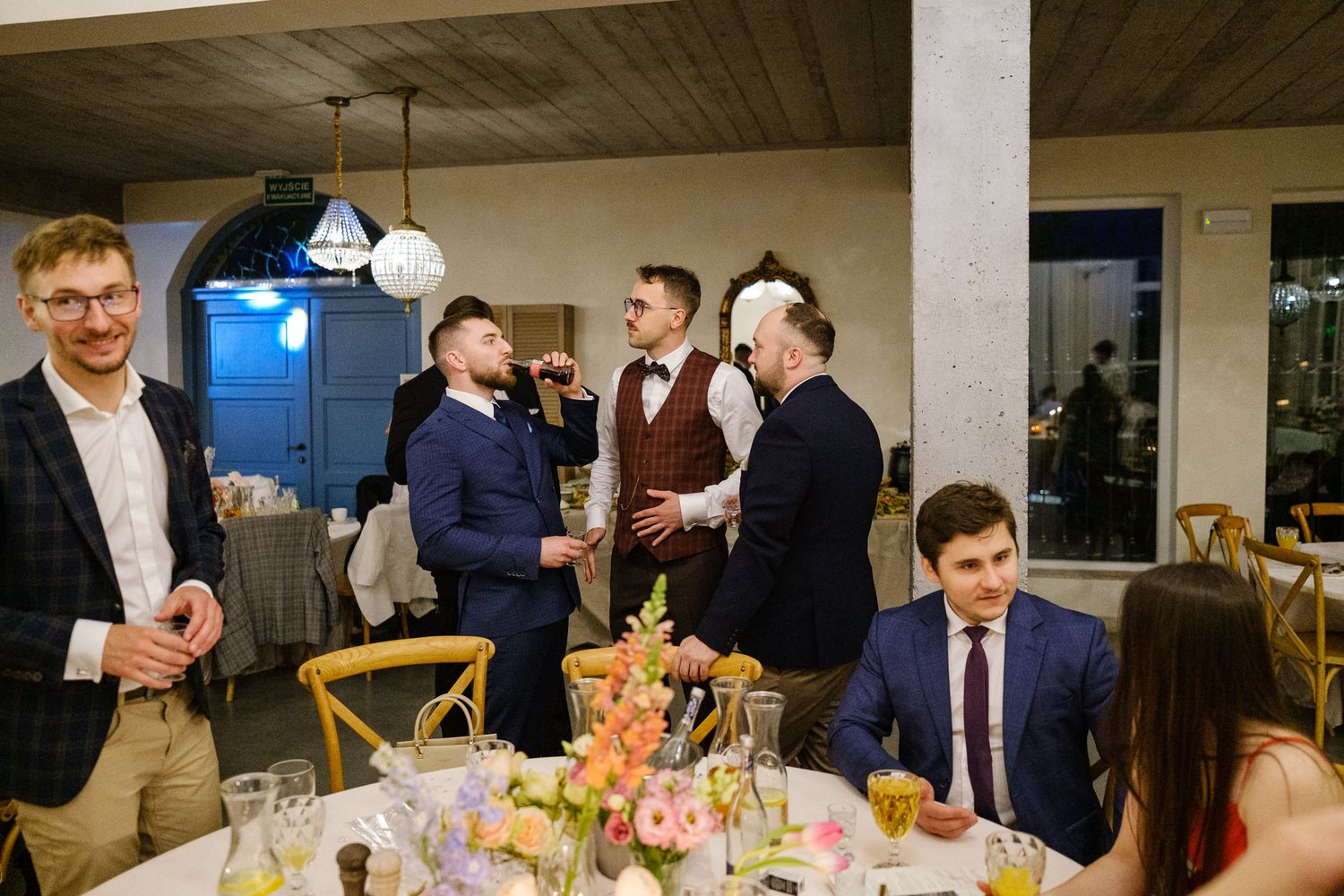 VillaLove w Izdebniku, przyjęcie weselne.