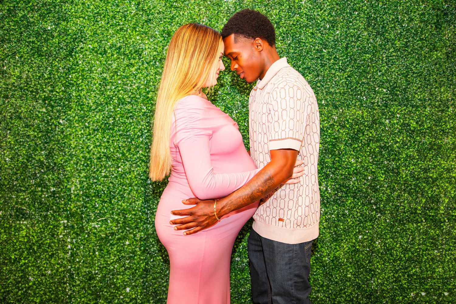 Two hearts, one bump, and a whole lot of love growing.